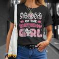 Mom Of The Birthday Girl Farm Cow Family Birthday Decoration T-Shirt Gifts for Her