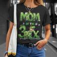 Mom Of The Three Rex Birthday Boy Dinosaur Family Matching T-Shirt Gifts for Her