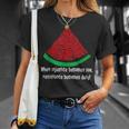 Palestina Caligrafíaandíaolidaridad Palestina Camiseta unisex Regalos para ella