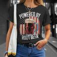 Powered By Root Beer T-Shirt Gifts for Her Powered By Root Beer T-Shirt Gifts for Her