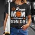 Proud Mom Of A Basketball Senior Class Of 2026 Graduation T-Shirt Gifts for Her