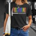 Rainbow Rockhound ロックピック 地質学ハンマー ロックハウンディング Tシャツ 彼女への贈り物