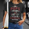 Real Pops Ride Motorcycle Rider Pop Biker Pop T-Shirt Gifts for Her