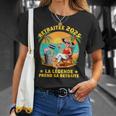 Retraite Retraitée Départ Collegue De Travail Humour T-Shirt Cadeaux pour elle