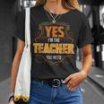Retro Profession I'm The Teacher Tシャツ 彼女への贈り物
