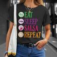 Salsa Baile Baile Instructor Profesor Amante Regalos Camiseta unisex Regalos para ella