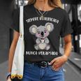 Siempre Koalificada Día De La Madre Mamá Café Divertida Camiseta unisex Regalos para ella