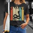 Snake ヘビ 蛇 動物 Tシャツ 彼女への贈り物