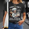 Sorry I Can't I Have To Feed Myourdough スターター Tシャツ 彼女への贈り物
