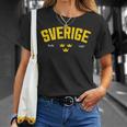 Sverige スウェーデン トレ クロナー スウェーデン ホリデー Tシャツ 彼女への贈り物