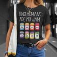 Tiny Humans Are My Jam 幼稚園保育士 長袖tシャツ Tシャツ 彼女への贈り物