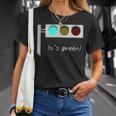 Traffic Light It's Green 信号機 メンズ レディース おしゃれ ユニーク おもしろ Tシャツ 彼女への贈り物