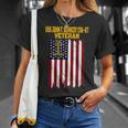 USS John F Kennedy CVA-67 Aircraft Carrier Veteran's Day T-Shirt Gifts for Her