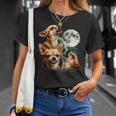 Vintage 90S Chihuahua Howling At The Moon Chihuahua Dog Mom T-Shirt Gifts for Her
