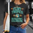 Vintage Flint Tropics Retro Megabowl Champions Volleyball T-Shirt Gifts for Her