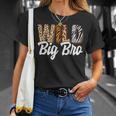 Wild Big Bro Zoo Born Two Be Wild B-Day Safari Jungle Animal T-Shirt Gifts for Her