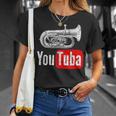 You Tuba 面白いマーチングバンド ヴィンテージ チューバ ユーフォニアム Tシャツ 彼女への贈り物