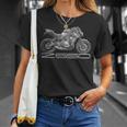 Z650 オートバイ 裸 バイク スピードバイカー Tシャツ 彼女への贈り物