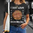 お好み焼き料理 大好き お好み焼き 和風 Tシャツ 彼女への贈り物