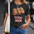 たこ焼き Takoyaki（ご飯タイム）たこやき【変なデザイン屋さん】大阪 面白い Tシャツ 彼女への贈り物