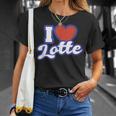 アイ・ラブ・ロッテ Tシャツ 彼女への贈り物