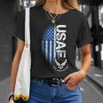 アメリカ空軍 長袖tシャツ Tシャツ 彼女への贈り物