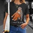 アローンベイビーモンキーパンチ 抱きしめたい可愛いデザイン Tシャツ 彼女への贈り物