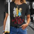 オズの魔法使い ヴィンテージ ファンタジー ドロシー ブリキの男 かかしライオン Tシャツ 彼女への贈り物