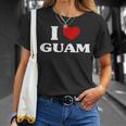 グアムアイハートグアムお土産i Love Guam Tシャツ 彼女への贈り物