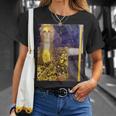 グスタフ・クリムト パラス・アテネ 2 アーティスト向け Tシャツ 彼女への贈り物