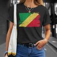 コンゴ民主共和国 旗 Democratic Republic Congo Flag Pride Proud Tシャツ 彼女への贈り物