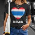 タイ国旗シャツ Tシャツ 彼女への贈り物