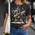 ダビング・ヨークシャー・テリア・ヨーキーズ・ヨーキー・ドッグ Tシャツ 彼女への贈り物