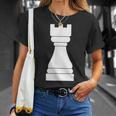 チェス、チェスの駒、ルーク、チェス愛好家、ギフト Chess Tシャツ 彼女への贈り物
