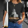 ドイツ戦艦ティルピッツ 第二次世界大戦海軍 Tシャツ 彼女への贈り物