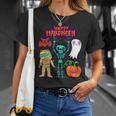 ハッピーハロウィン骨格かぼちゃかわいいゴーストキッズ男の子女の子 Tシャツ 彼女への贈り物