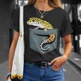ヒョウ ヤモリ トカゲ 爬虫類 ヒョウ ヤモリ愛好家 Tシャツ 彼女への贈り物