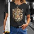 ヒョウ柄シャツ メンズ グラフィック レディース 動物愛好家 美的 Tシャツ 彼女への贈り物
