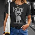 ビションフリーゼ ロックミュージック レトロ ヴィンテージ 犬好き Tシャツ 彼女への贈り物