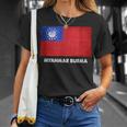 ビルマのミャンマー国旗 Tシャツ 彼女への贈り物