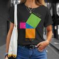ピタゴラスの定理 教師と生徒のための数学の数式 Tシャツ 彼女への贈り物