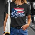 プエルトリコの母旗 プエルトリコ マミ プエルトリコ Tシャツ 彼女への贈り物