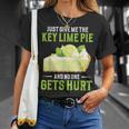 ベーカリーパイ デザート Give Me Baker Food Lover Key ライムパイ Tシャツ 彼女への贈り物