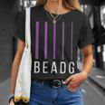 ベースギタリストギフト Beadg 5弦 Tシャツ 彼女への贈り物