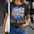 ミラノ シャツ レディース メンズ ミラノ イタリア お土産 ギフト Tシャツ 彼女への贈り物