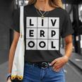 リバプール ギフト リヴァプール イギリス グレートブリテン Tシャツ 彼女への贈り物