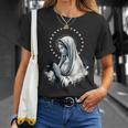 ルルドの聖母マリア 強力なシンボル 母マリア Tシャツ 彼女への贈り物