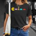 レトロヴィンテージ80年代アーケードゲームインベーダーマッシュアップ Tシャツ 彼女への贈り物