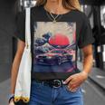 ヴィンテージ Jdm ドリフト レースカー 和波沖 神奈川 アート Tシャツ 彼女への贈り物