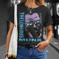 公式セロニアス・モンク・ジャズ・アイコン・マーチ イタリアの鍵盤 Tシャツ 彼女への贈り物